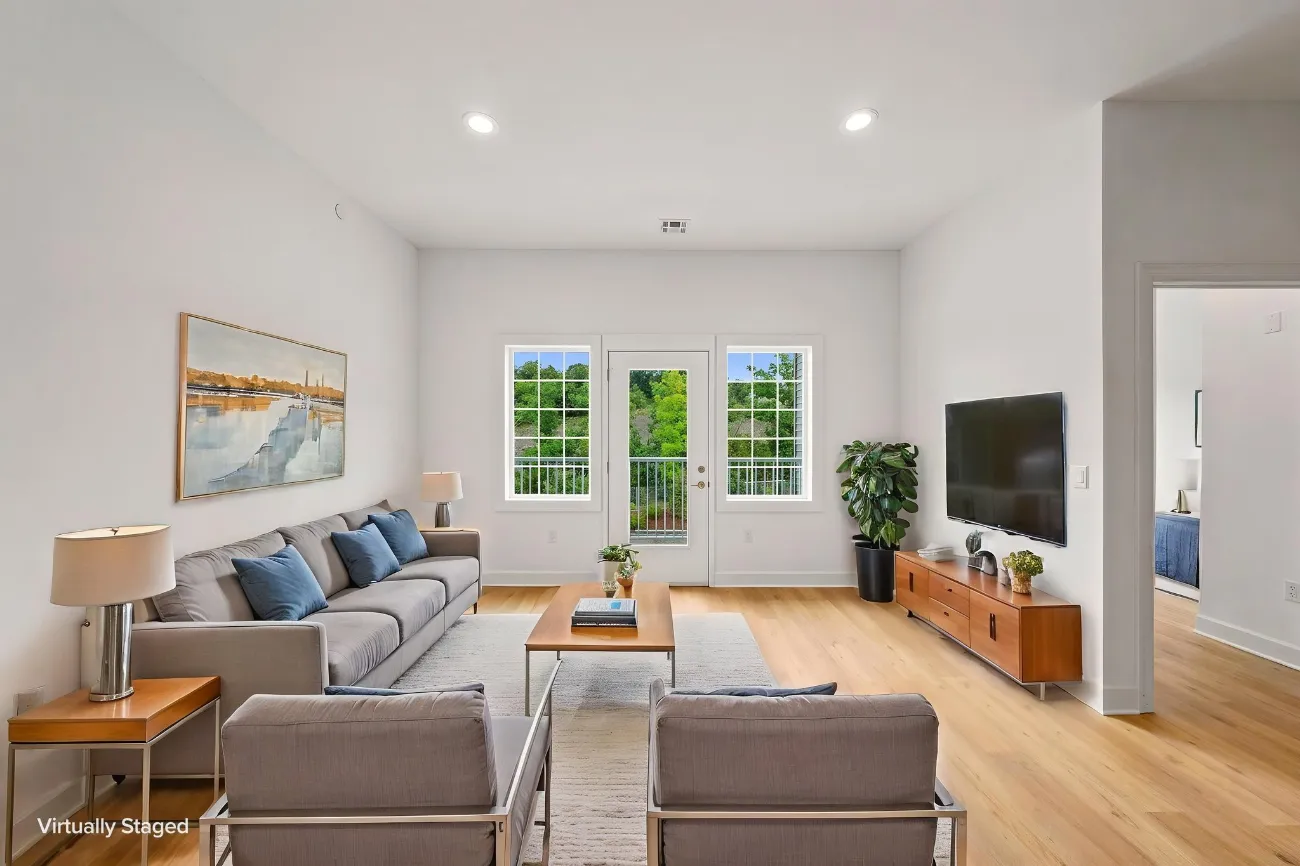 Living room, furnished