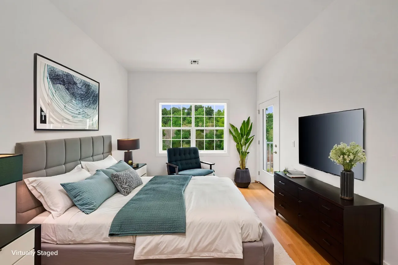 Second bedroom, furnished